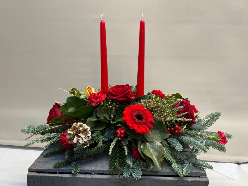 Christmas 2 & 3 Piece Candle Table Centre