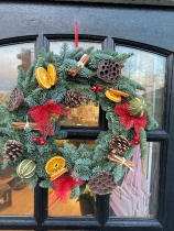 Christmas Wreath Festive Style