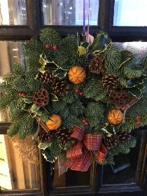 Christmas Wreath Festive Style