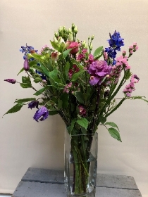 FLORISTS CHOICE HAND TIED PURPLE PLEASURE